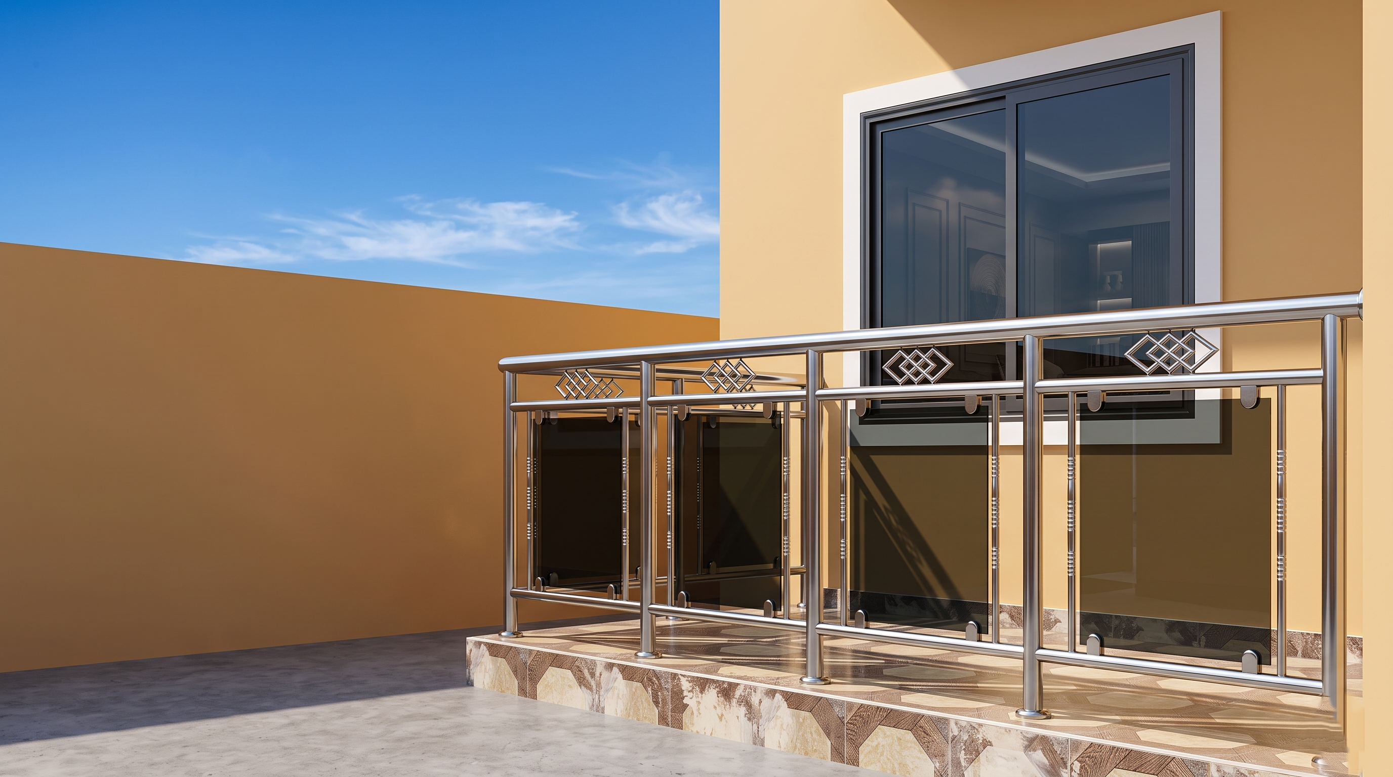 Modern Aluminium Building